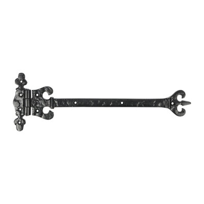 Timco - Pair of Crown / Coronet Hinges - Antique Black (Size 317mm - 2 Pieces)