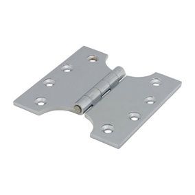 TIMCO Parliament Brass Hinges Polished Chrome - 102 x 100
