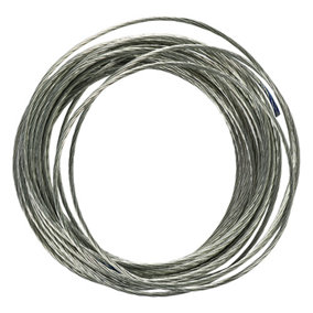 Timco - Picture Wire - Zinc (Size 0.92Dia x 3.6M - 1 Each)