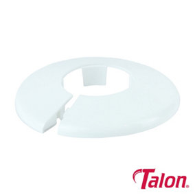 Timco - Pipe Collar - White - PC2810 (Size 28mm - 10 Pieces)