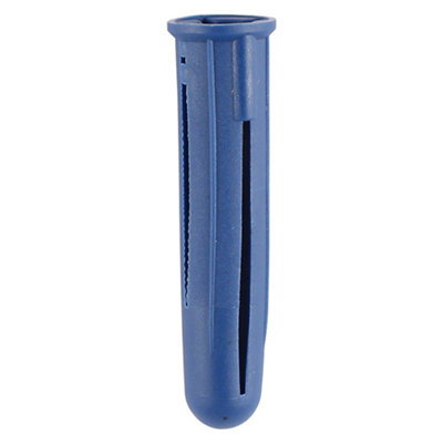 Timco - Plastic Plugs - Blue (Size 48mm - 10 Pieces)