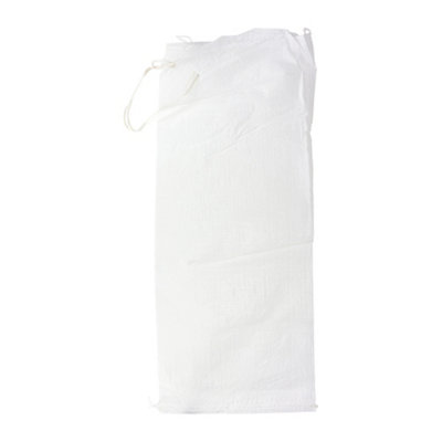 Timco - PP Sandbags - White (Size 33.5 x 80cm - 50 Pieces)