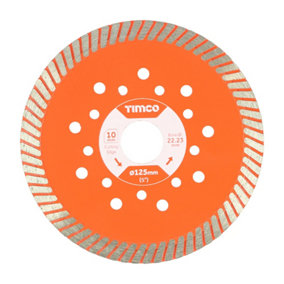 TIMCO Premium Diamond Blade Continuous  - 125 x 22.2