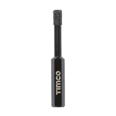 Timco - Premium Diamond Tile & Glass Bit (Size 6.0mm - 1 Each)