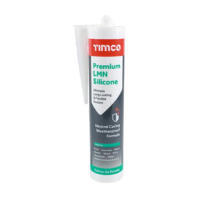 Timco - Premium LMN Silicone - Clear (Size 300ml - 1 Each)