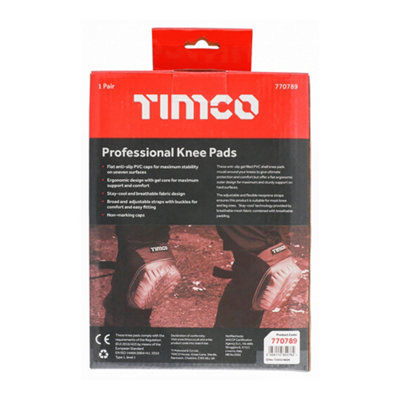 Timco - Professional Knee Pads (Size One Size - 1 Each)
