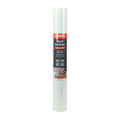 Timco - Protective Film - For Hard Surfaces (Size 50m x 0.6m - 1 Each)