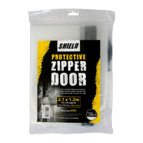 Timco - Protective Zipper Door (Size 2.1m x 1.2m - 1 Each)