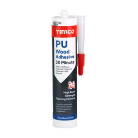 Timco - PU Wood Adhesive 30 Minute - Gel (Size 310ml - 1 Each)
