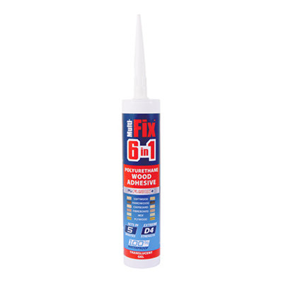 Timco - PU Wood Adhesive 5 Minute - Gel (Size 310ml - 1 Each)