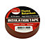 Timco - PVC Insulation Tape - Brown (Size 25m x 18mm - 10 Pieces)