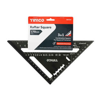 Timco - Rafter Square (Size 170mm - 1 Each)