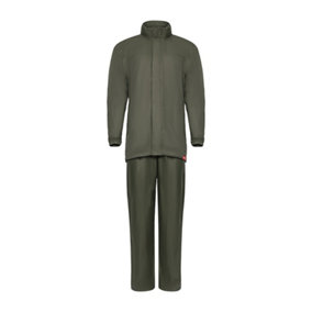 Timco - Rain Jacket & Trousers - Green (Size Medium - 1 Each)