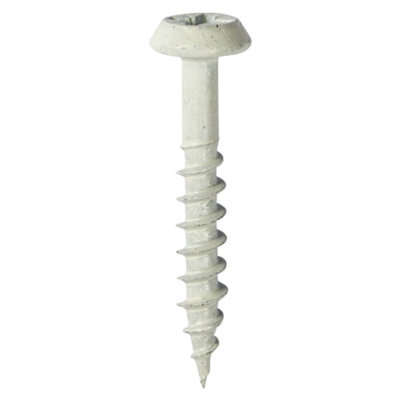 TIMCO Rainwater Bracket Exterior White Screws - 4.0 x 40 (300pcs) Price Comparisons | Compare The Build