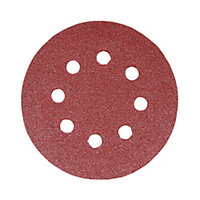 TIMCO Random Orbital Sanding Discs 120 Grit Red - 125mm