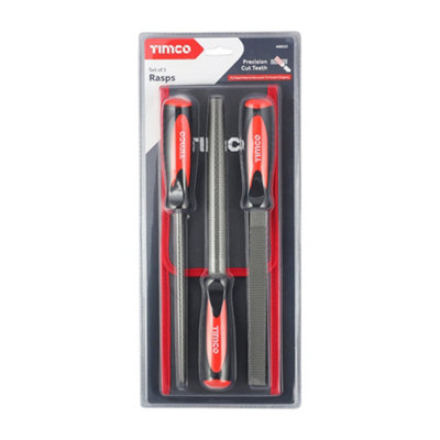 Timco - Rasp Set (Size 3pcs - 3 Pieces)