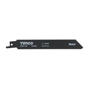 TIMCO Reciprocating Saw Blades Metal Cutting Bi-Metal - S922AF (5pcs)
