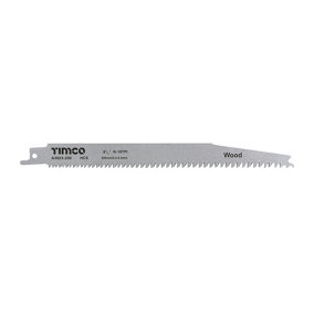 TIMCO Reciprocating Saw Blades Wood Cutting High Carbon Steel - S2345X (5pcs)