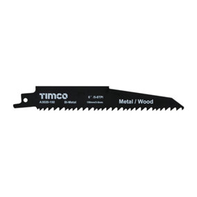 TIMCO Reciprocating Saw Blades Wood with Nails Cutting Bi-Metal - S610VF