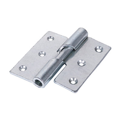 Timco - Rising Butt Hinge (466) - Left Hand - Zinc (Size 75 x 72 - 2 Pieces)