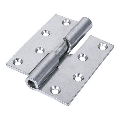 TIMCO Rising Butt Hinges Right Hand Steel Silver - 100 x 86 (2pcs)