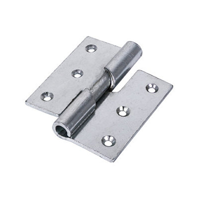 TIMCO Rising Butt Hinges Right Hand Steel Silver - 75 x 72 (2pcs)