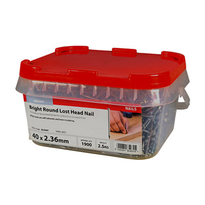 Timco - Round Wire Nails - Stainless Steel (Size 100 x 4.00 - 1 Kilograms)