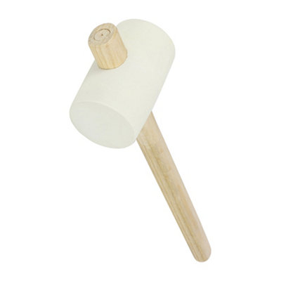 Timco - Rubber Mallet - White (Size 16oz - 1 Each)