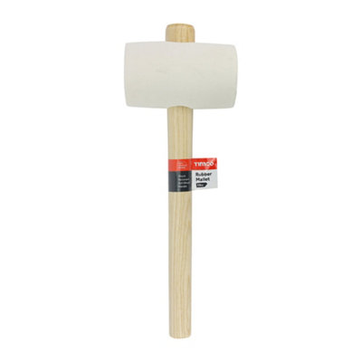 Timco - Rubber Mallet - White (Size 24oz - 1 Each)