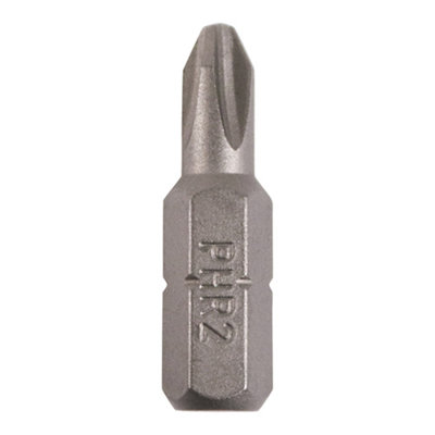 Timco - S2 Driver Bits - PH (Size No.2 x 25 - 10 Pieces)