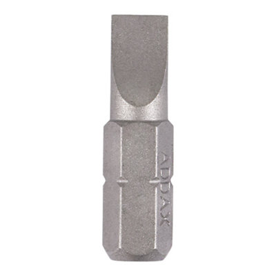 Timco - S2 Driver Bits - SL (Size 6.0 x 1.0 x 25 - 2 Pieces)