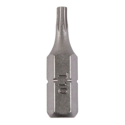 Timco - S2 Driver Bits - TX (Size TX10 x 25 - 10 Pieces)