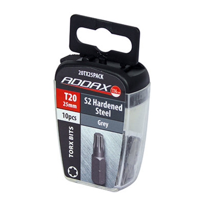 Timco - S2 Driver Bits - TX (Size TX20 x 25 - 10 Pieces)