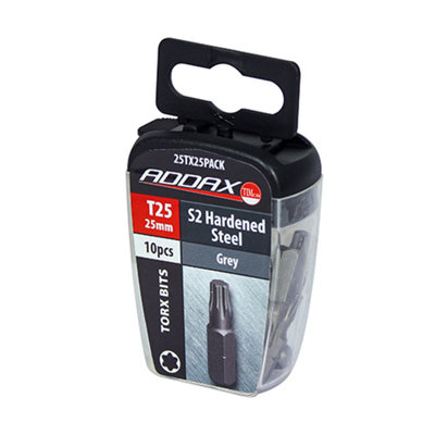 Timco - S2 Driver Bits - TX (Size TX25 x 25 - 10 Pieces)
