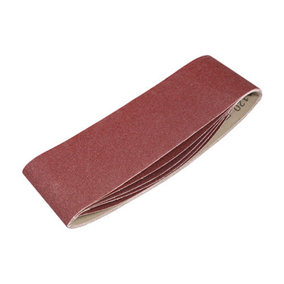 TIMCO Sanding Belts 120 Grit Red - 75 x 533mm