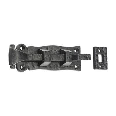 Timco - Scroll Necked Bolt - Antique Black (Size 4" - 1 Each)