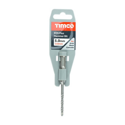 Timco - SDS Plus Hammer Bit (Size 5.0 x 110 - 1 Each)