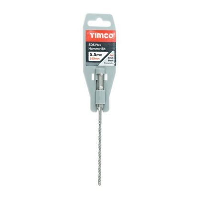 Timco - SDS Plus Hammer Bit (Size 5.5 x 160 - 1 Each)