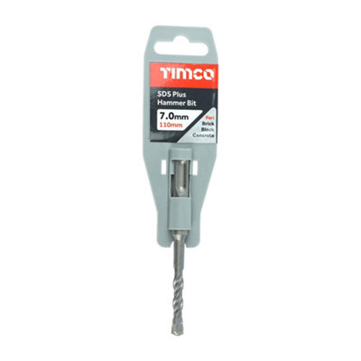 Timco - SDS Plus Hammer Bit (Size 7.0 x 110 - 1 Each)