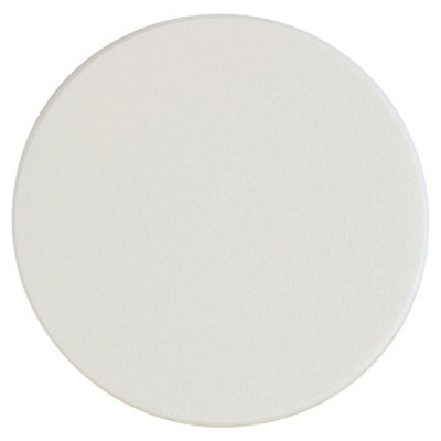 TIMCO Self-Adhesive Covers for screw heads, unused pre-drilled holes and general repairs to damaged surfaces, White Matt - 18mm