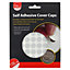 Timco - Self-adhesive Screw cover - Grey (Size 13mm - 112 Pieces)