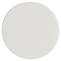 Timco - Self-adhesive Screw cover - White Matt (Size 18mm - 105 Pieces)