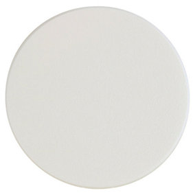 Timco - Self-adhesive Screw cover - White Matt (Size 18mm - 105 Pieces)