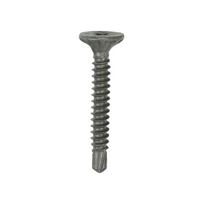 TIMCO Self-Drilling Cement Board Countersunk Exterior Silver Screws - 4.2 x 32