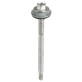 TIMCO Self-Drilling Light Section Composite Panel A2 Stainless Steel Bi-Metal Drill Screw with EPDM Washer - 5.5/6.3 x 100