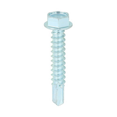 TIMCO Self-Drilling Light Section Silver Drill Screw - 12 x 1 1/4