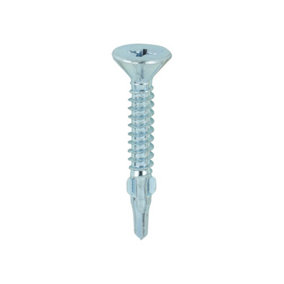 TIMCO Self-Drilling Wing-Tip Steel to Timber Light Section Silver Drill Screw - 4.2 x 32