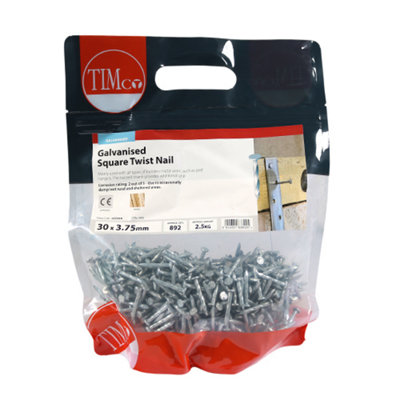 TIMCO Slab Nails Galvanised - 125 x 3.75 (10kg)