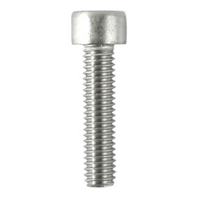 Timco - Socket Screws - Cover - A2 Stainless Steel (Size M6 x 20 - 10 Pieces)