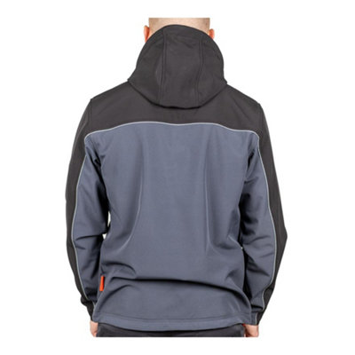 Timco - Softshell Jacket - Grey/Black (Size Medium - 1 Each) - 3
